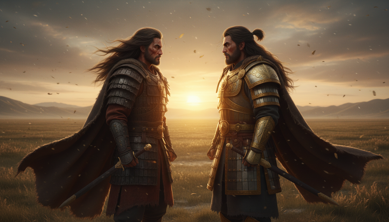 Temujin and Jamukha